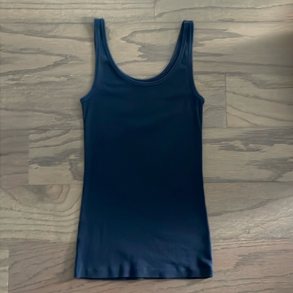 LOFT Navy Basic Tank - Size XS